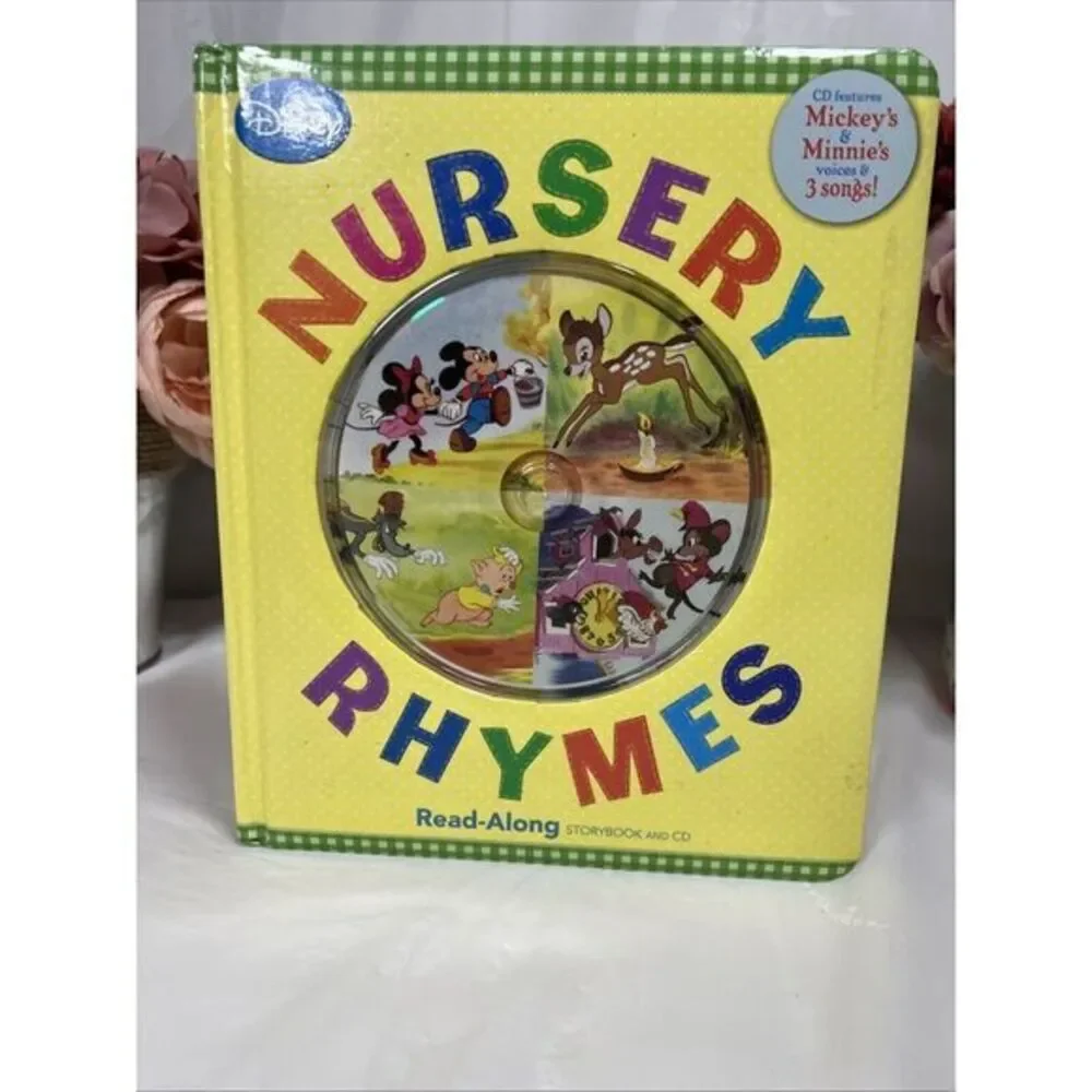Disney‎ Nursery Rhymes Read-Along Storybook and CD